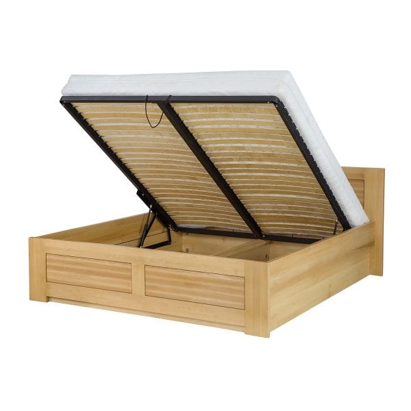 Łóżko Box Bukowe LK 112 stelaż
