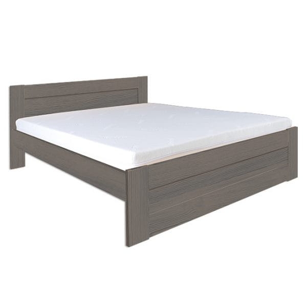 Łóżko sosnowe LK 102 grey