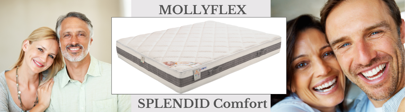 Materac SPLENDID Comfort Mollyflex dla par