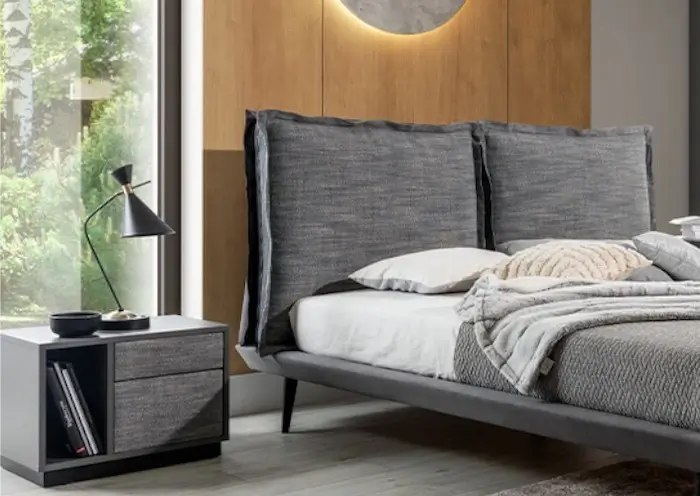 Łóżko Forli w nowoczesnej sypialni