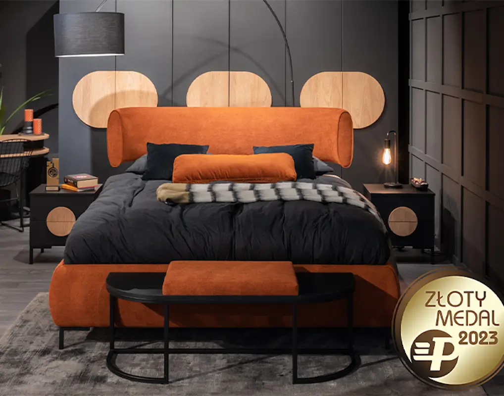 Łóżko OVALO nagrodzone Złotym Medalem MTP
