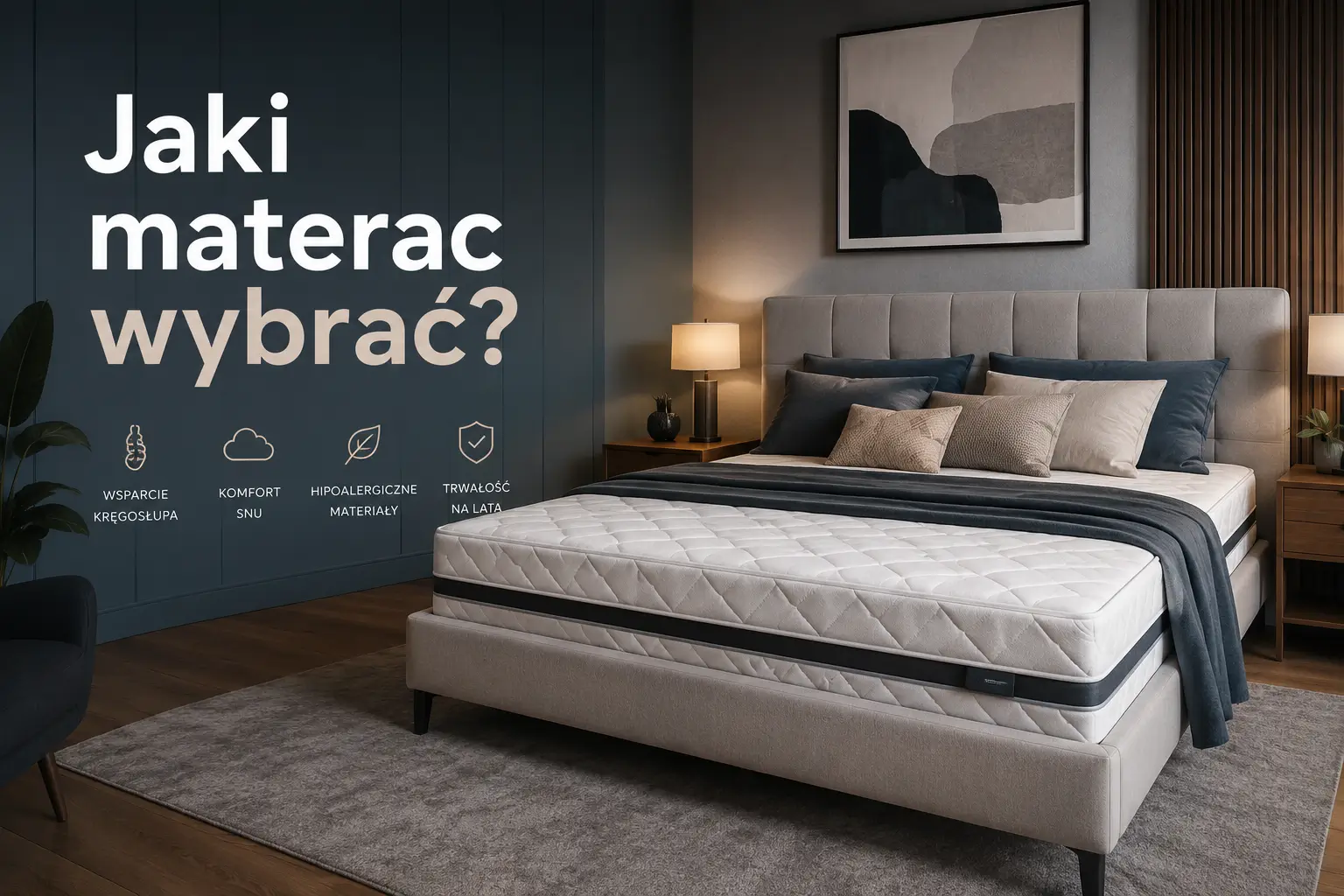 Jaki materac wybrać do spania - poradnik wyboru materaca