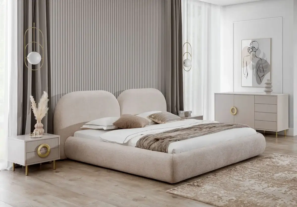 Łóżko tapicerowane Nubo New Elegance