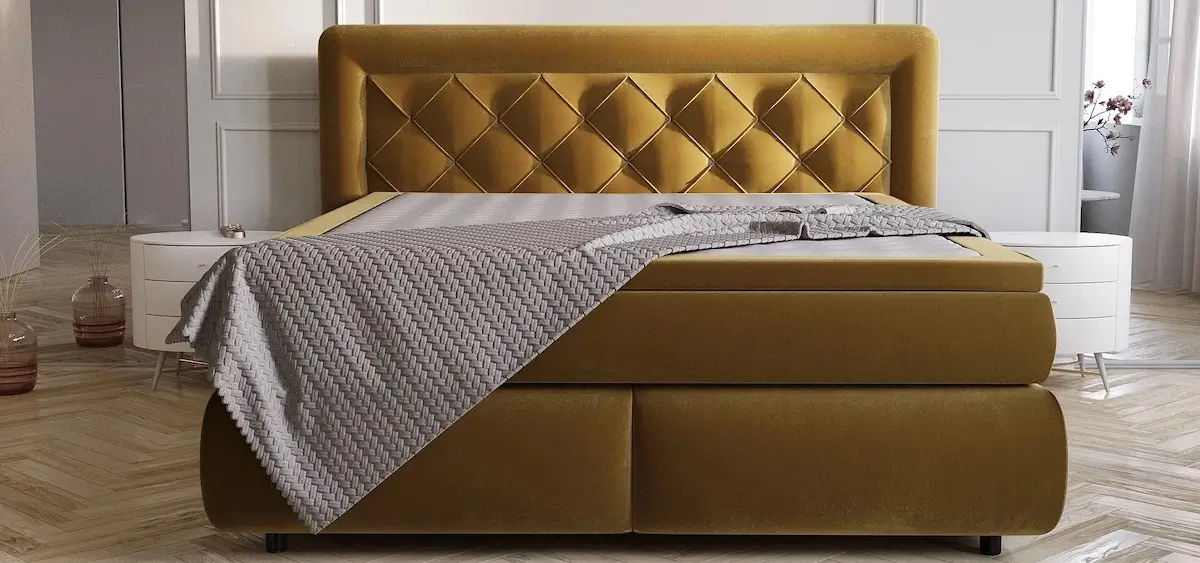 Zestaw kontynentalny 174 w eleganckiej sypialni