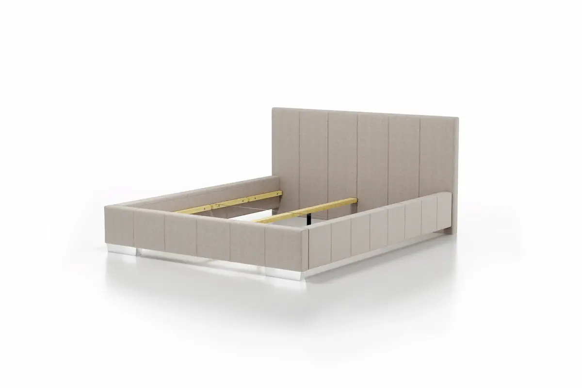 Łóżko tapicerowane 80271 M&K Foam Koło – konfiguracja i wygląd modelu