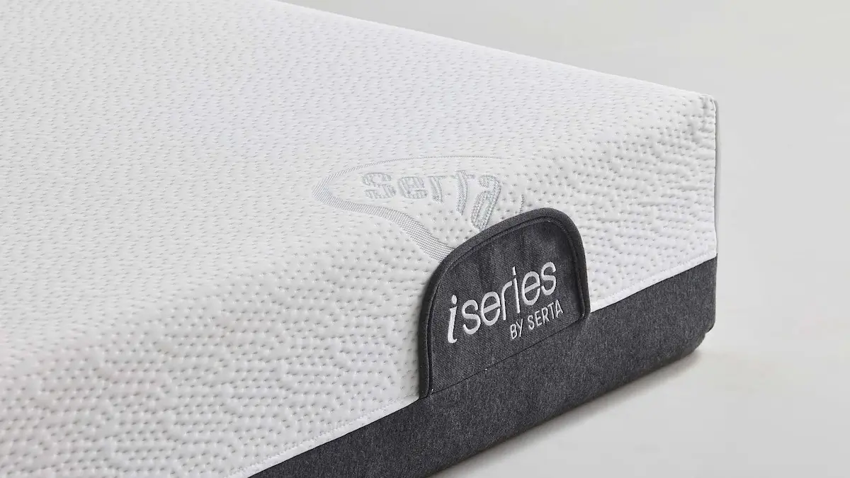 Etykieta materaca Serta Flow iSeries