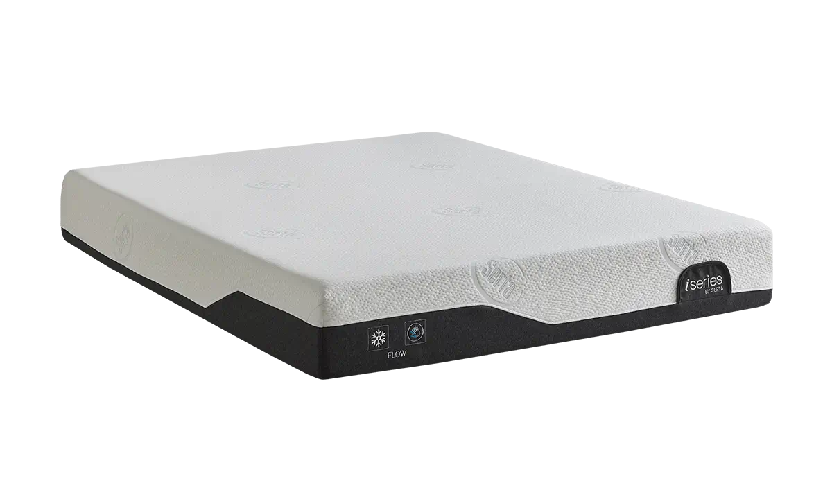 Materac piankowy Serta Flow iSeries z GelVisco i Memory Foam