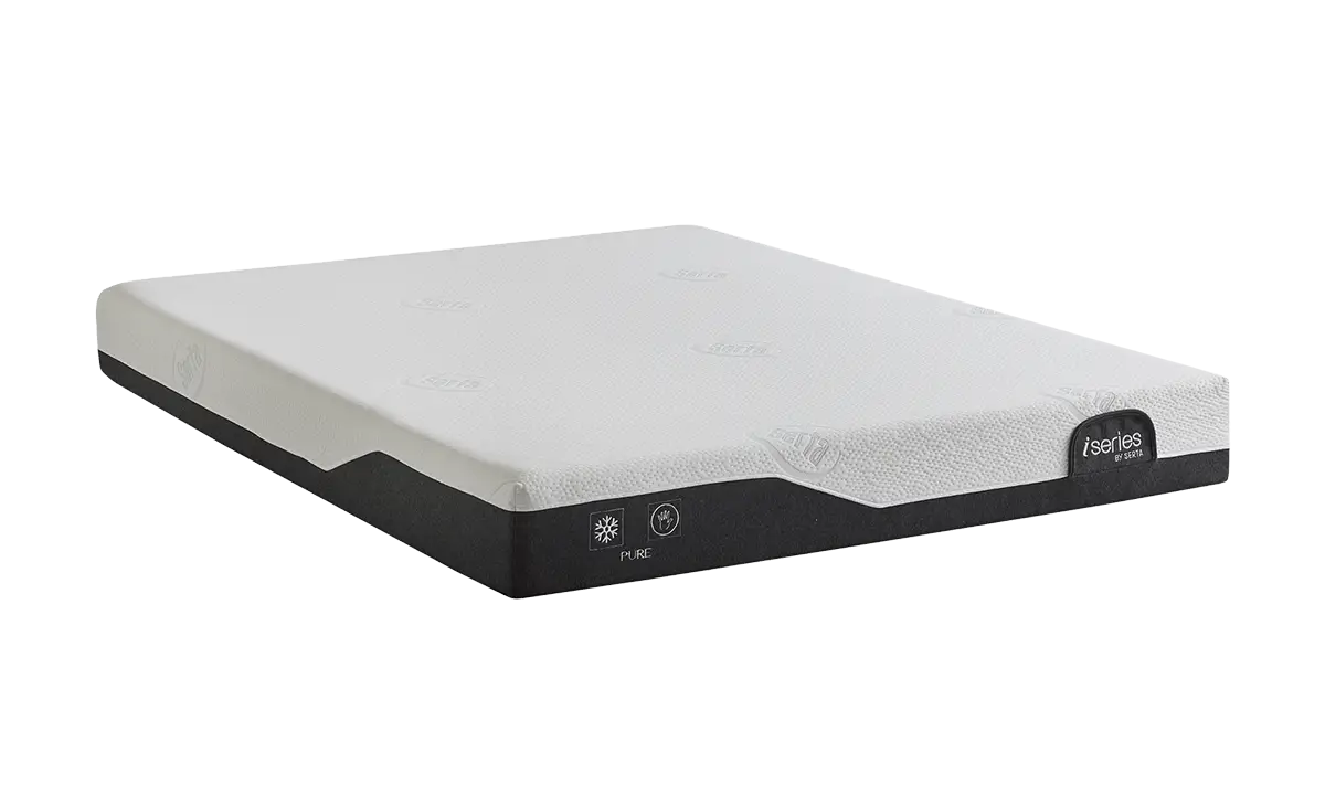 Materac piankowy Serta Pure iSeries z Memory Foam